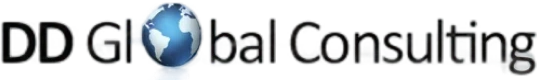 DD Global Consulting logo with globe