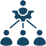 Organizational structure icon